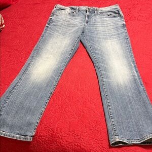 Buffalo Vintage Collection PreOwned Mens Blue Jeans Straight Leg Size W34 x L 30